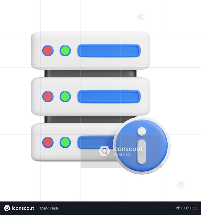 Informação do servidor  3D Icon