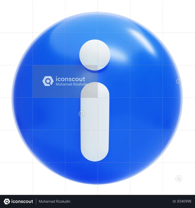 INFORMATION  3D Icon