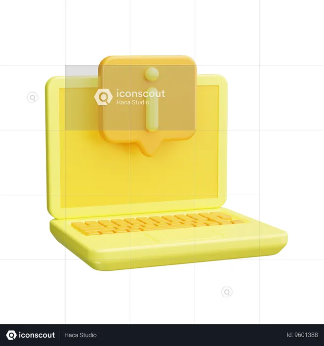 Information  3D Icon