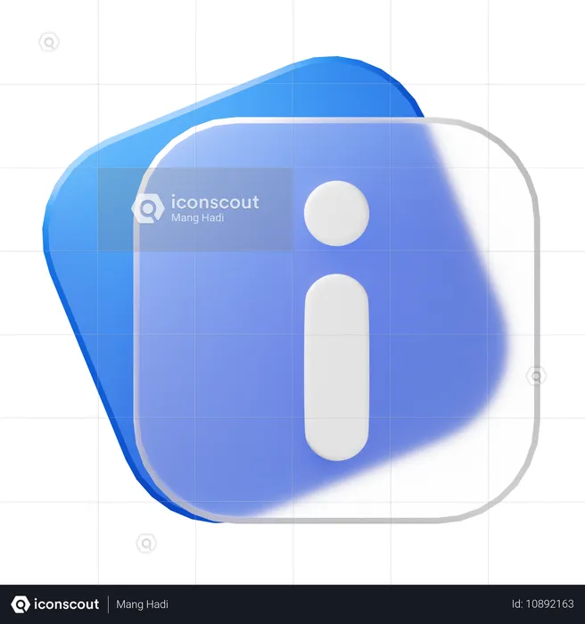 Information  3D Icon