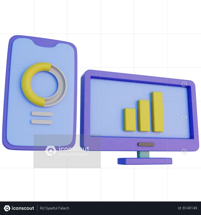 Information And Development  3D Icon