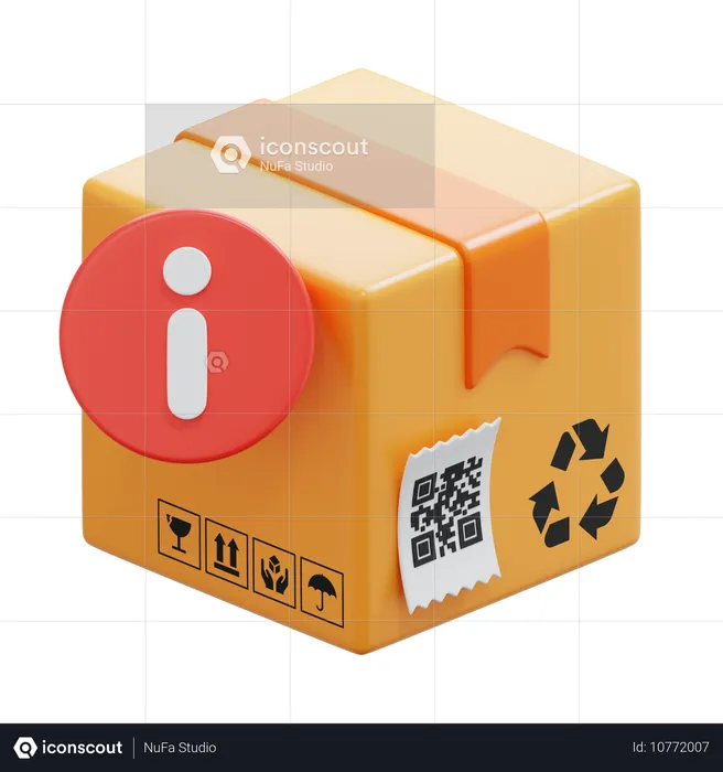 Information Box  3D Icon