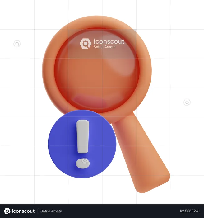 Information Search  3D Icon