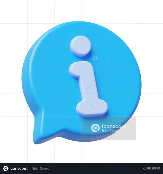 Information  3D Icon