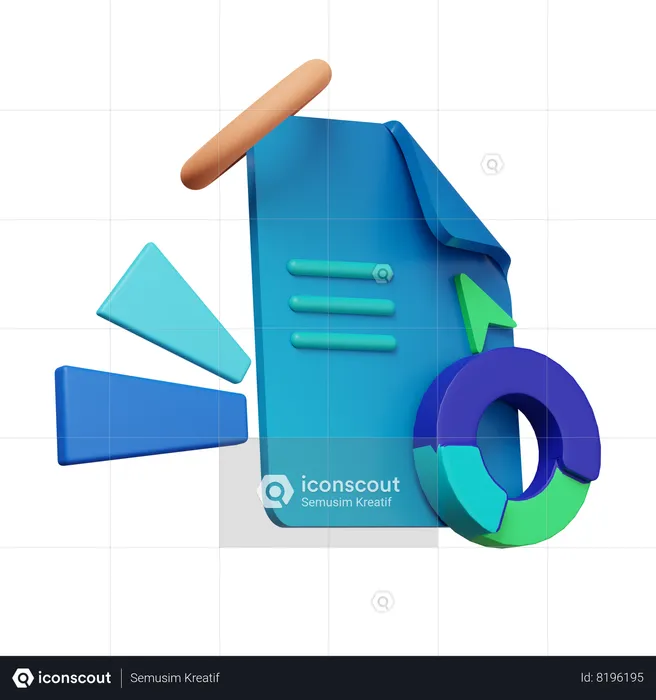 Idées clés  3D Icon