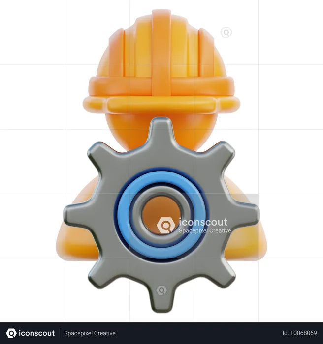 Ingenieur  3D Icon