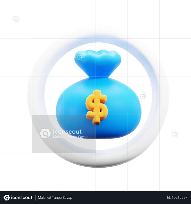 Ingreso  3D Icon