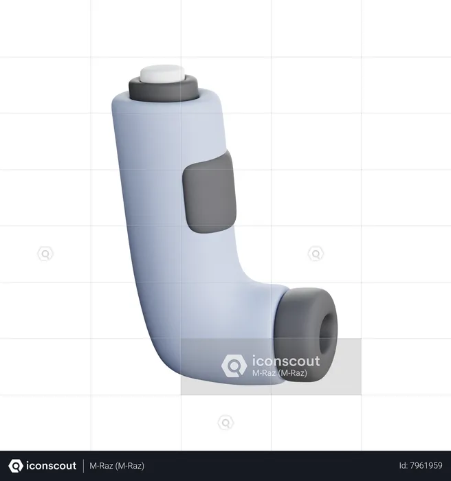 Inhalador  3D Icon