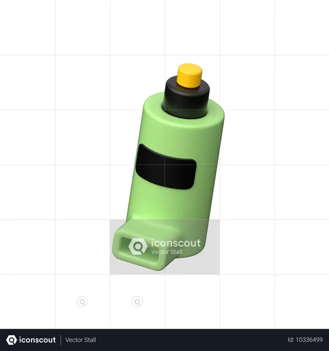 흡입기  3D Icon