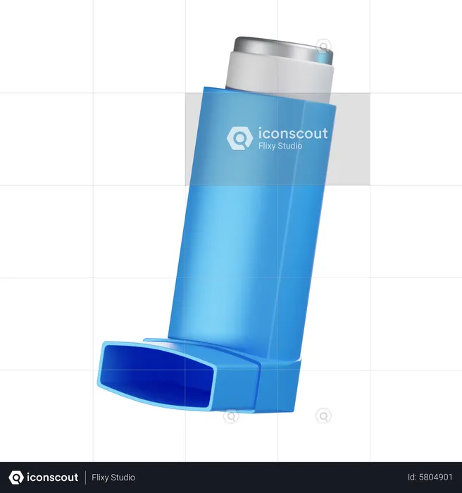 Inhaler  3D Icon