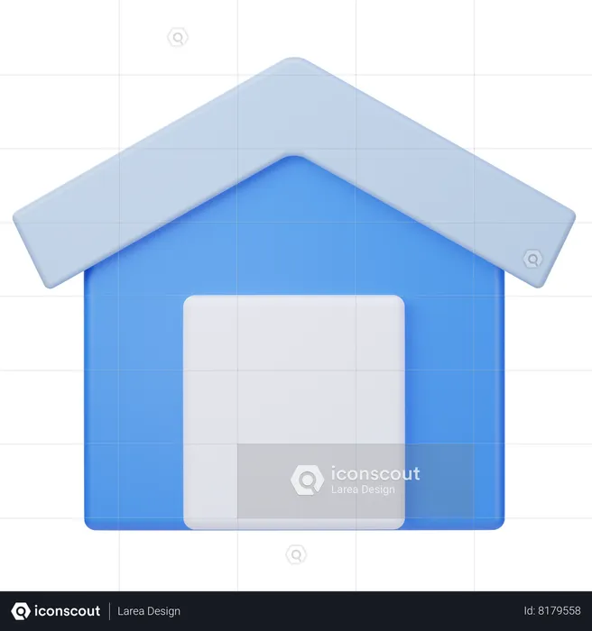 Hogar  3D Icon