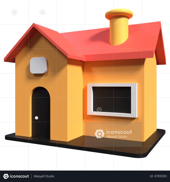 Hogar  3D Illustration