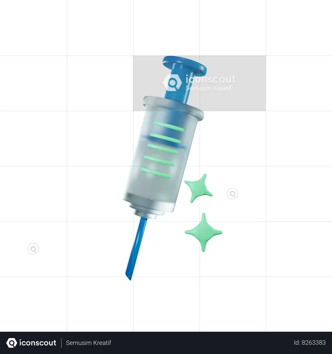 Inject  3D Icon
