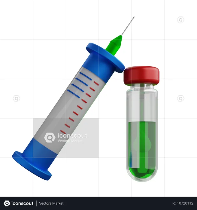 Injection  3D Icon