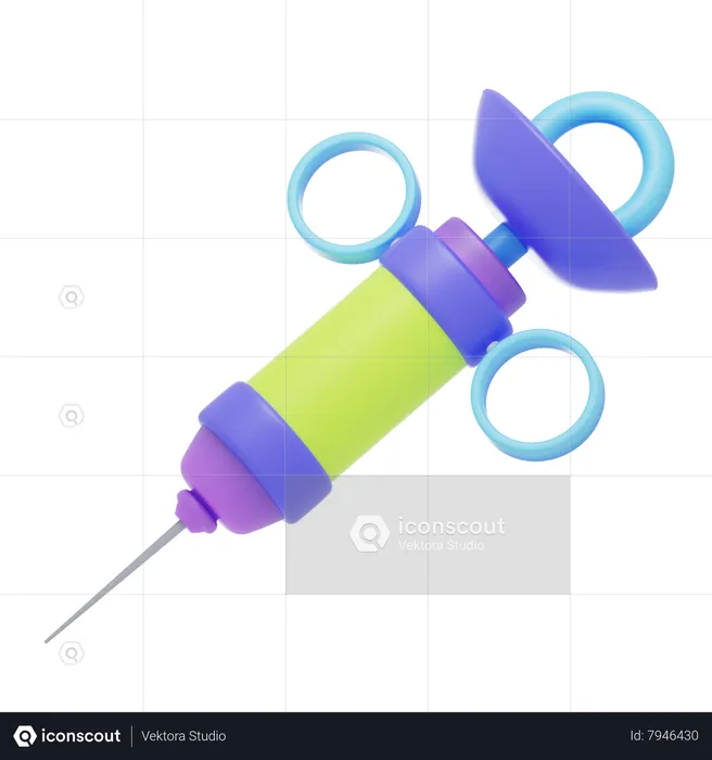 Injection  3D Icon