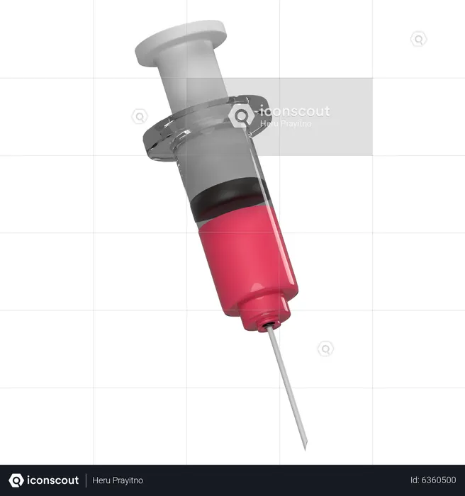 Injection  3D Icon