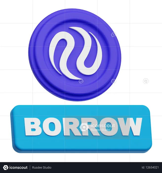Injective Borrow  3D Icon