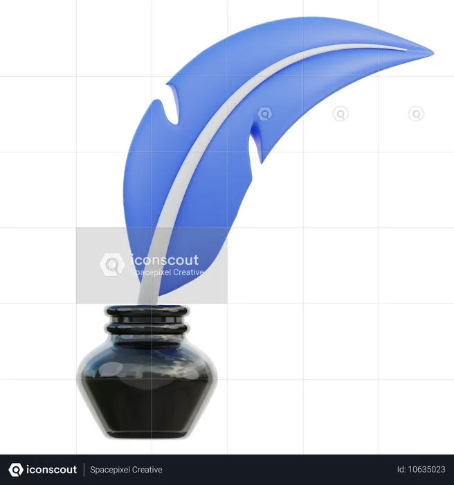 Ink  3D Icon