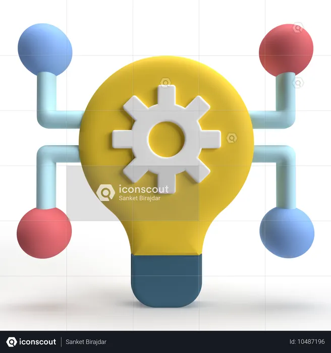 Innovationsumfeld  3D Icon