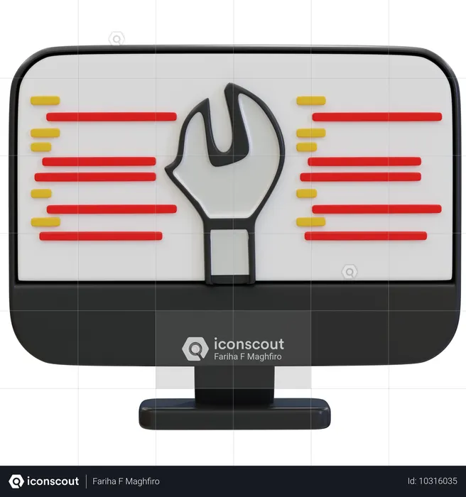 Innovative Web Development Tools  3D Icon