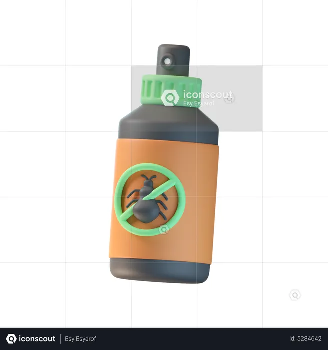 Insect Repellent  3D Icon