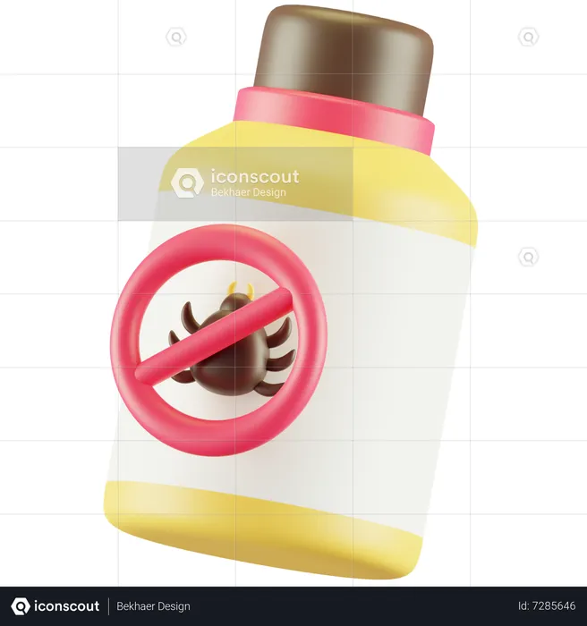 Insecticide Poison  3D Icon