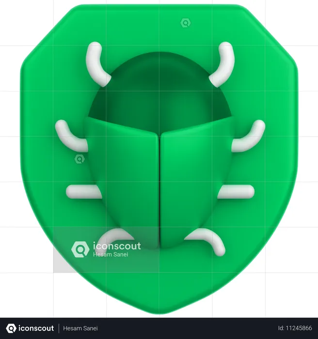 Error con escudo  3D Icon