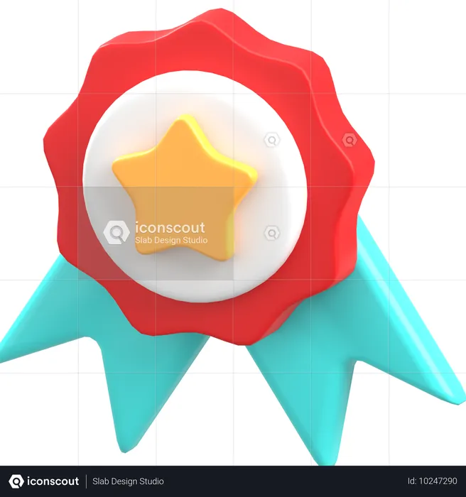 Insignia de estrella  3D Icon