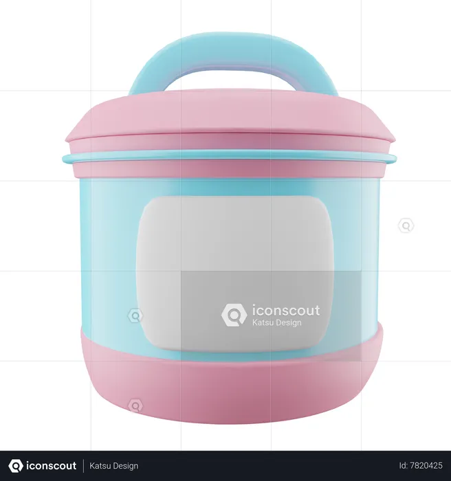 Instant Pot  3D Icon