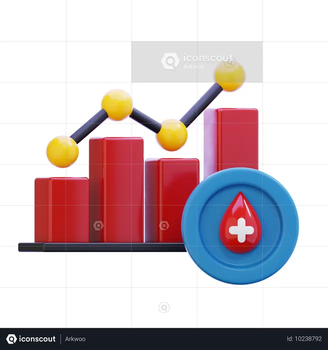 Insulin Level  3D Icon