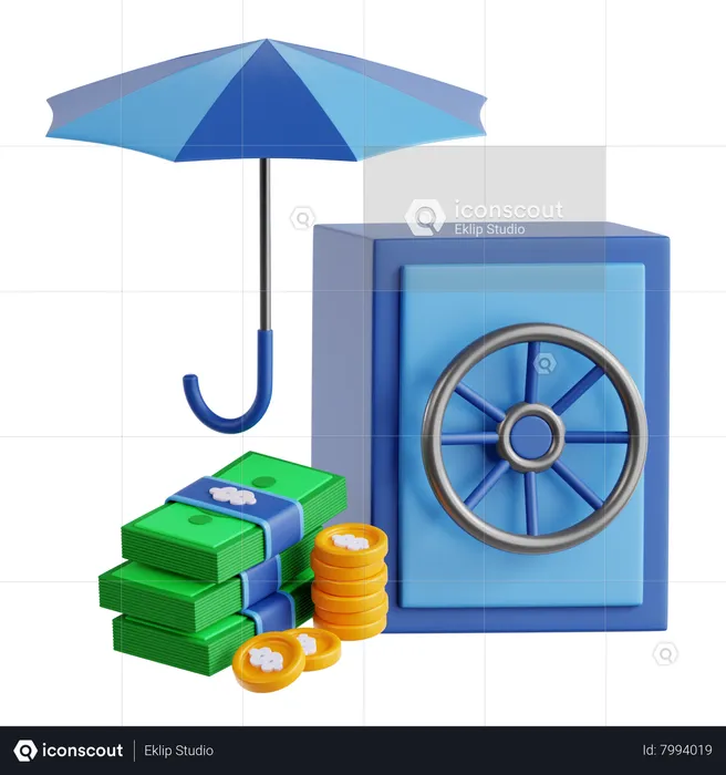 Insurance Planning  3D Icon