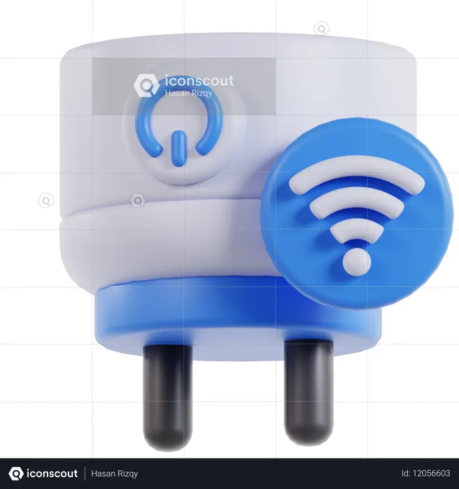 Intelligenter Stecker  3D Icon