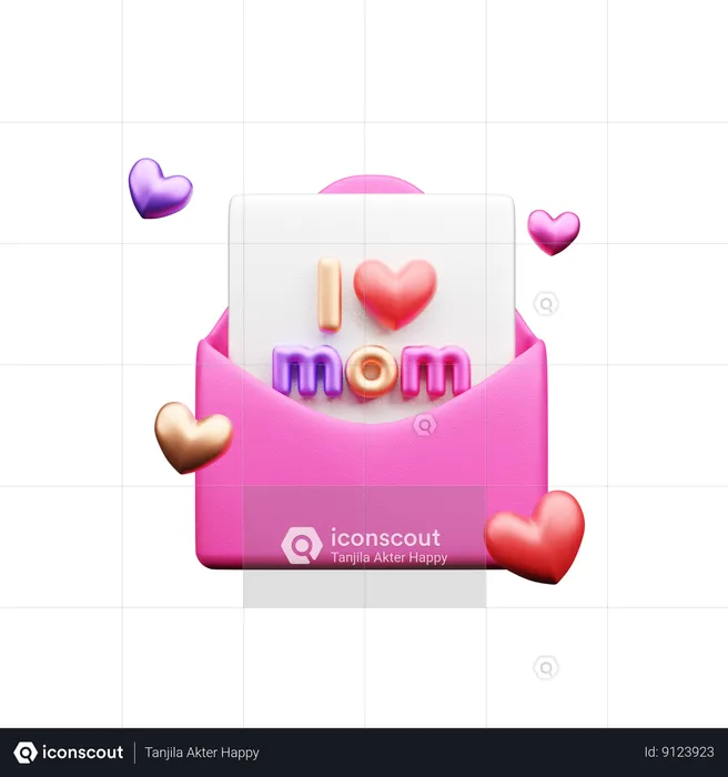 International Mothers Day  3D Icon