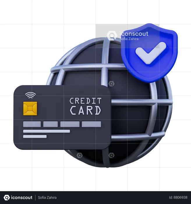 International Payment  3D Icon