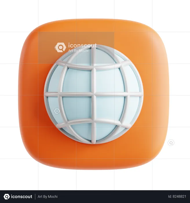 Internet  3D Icon