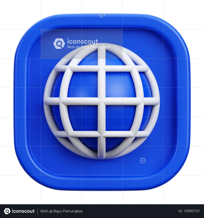 Internet  3D Icon