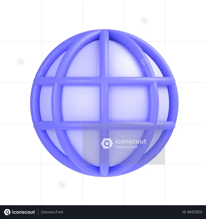 Internet  3D Icon