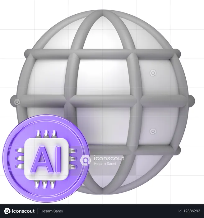 Internet  3D Icon
