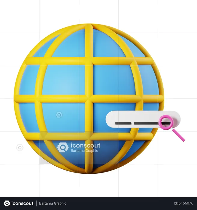 Internet  3D Icon