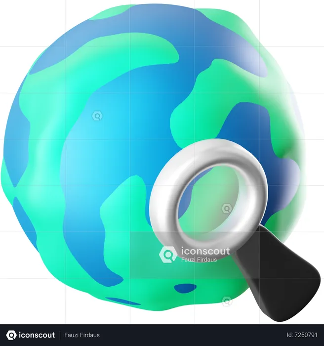 Internet Search  3D Icon