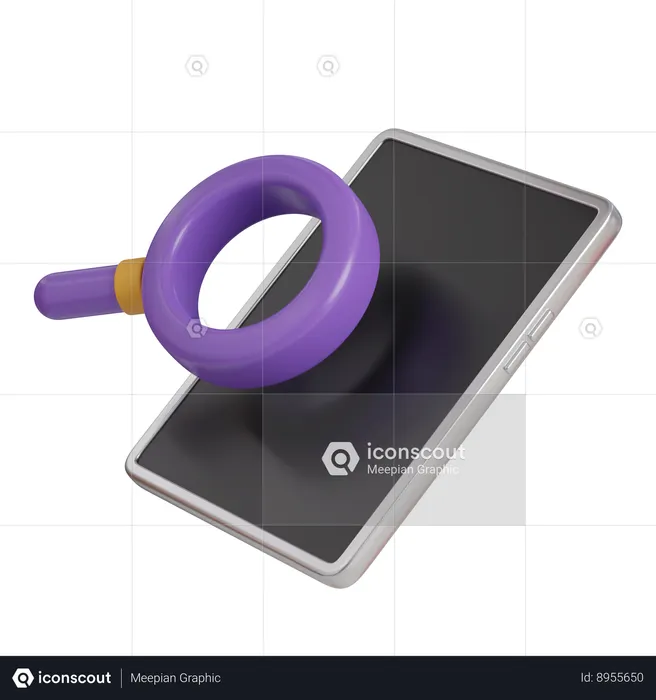 Internet Search  3D Icon