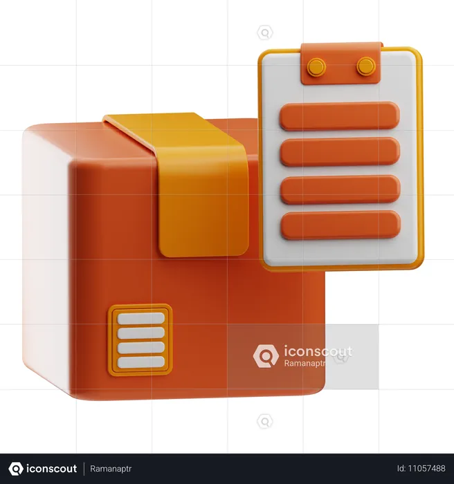 Bureau d'inventaire  3D Icon