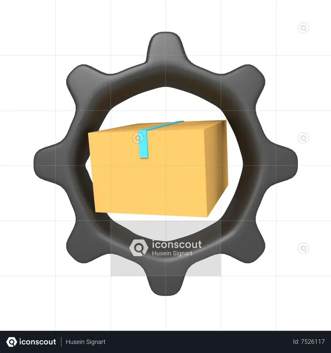 Inventory Management Emoji 3D Icon