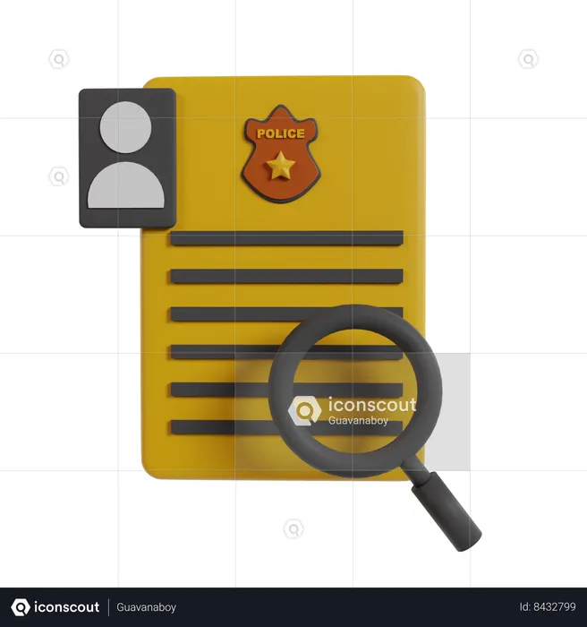 Investigation Report  3D Icon