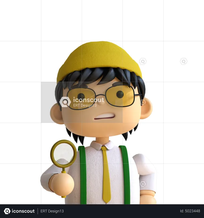 Investigator  3D Icon