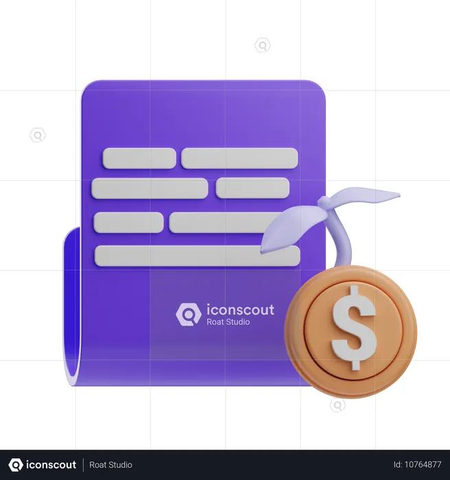 Investindo  3D Icon