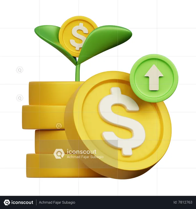 Investment  3D Icon