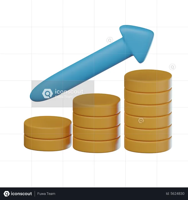 Investment  3D Icon