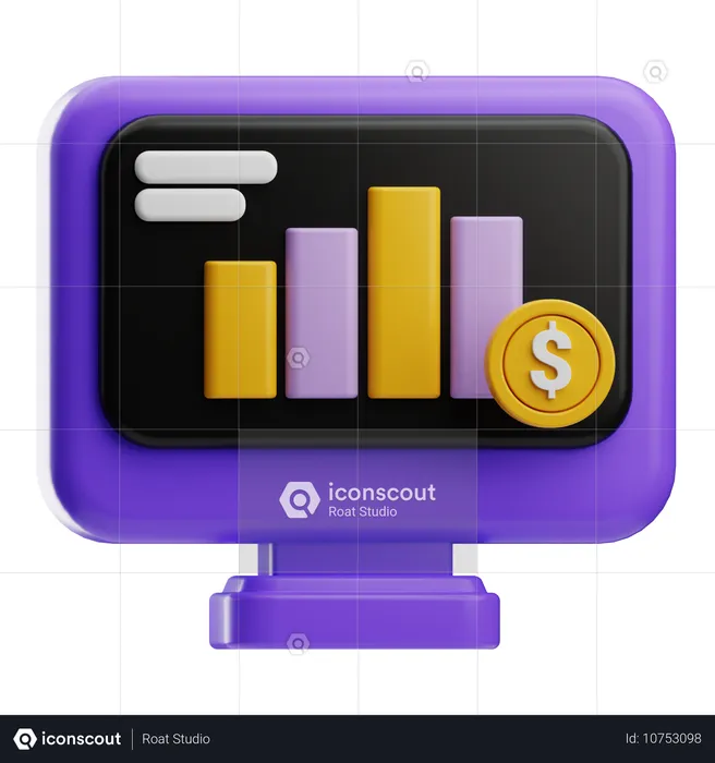 Investment  3D Icon