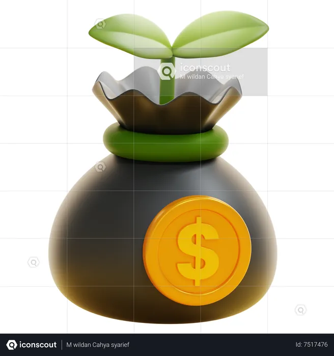INVESTMENT  3D Icon